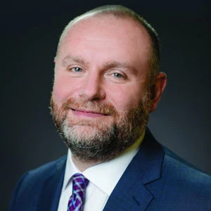 Headshot of Aleister Saunders